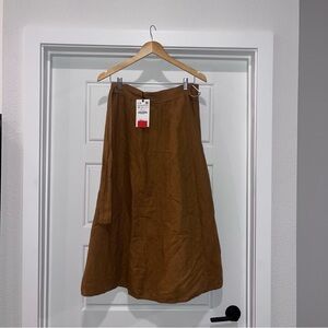 Elegant Brown Skirt
